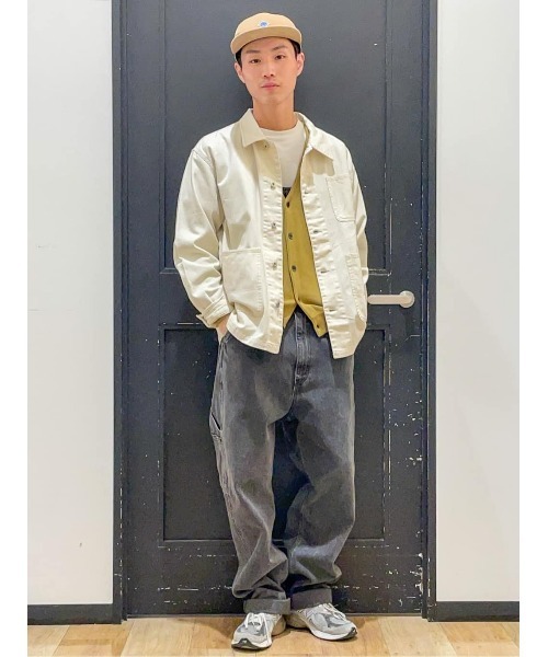 BACK NUMBER（バックナンバー）の「【BACK NUMBER】カバーオール（カバーオール・メンズ・オフホワイト・M/L/XL）」の13枚目の写真