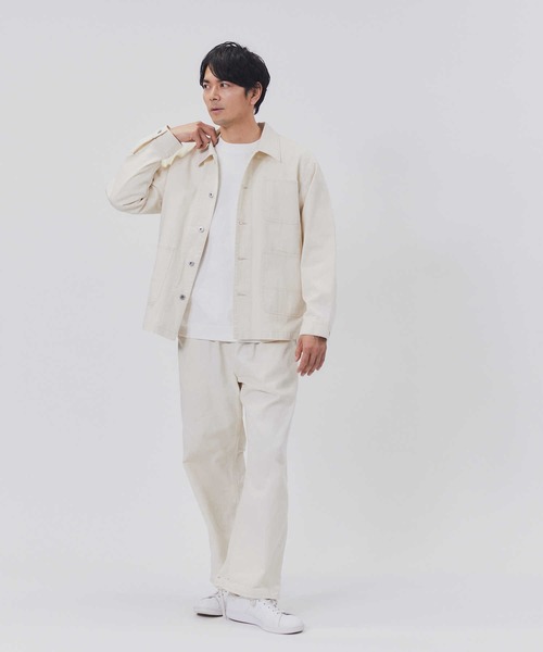 BACK NUMBER（バックナンバー）の「【BACK NUMBER】カバーオール（カバーオール・メンズ・オフホワイト・M/L/XL）」の9枚目の写真