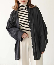 HER CLOSET | 【shemoshelly】WEB限定デザインワイドスリーブビッグシャツ(シャツ/ブラウス)