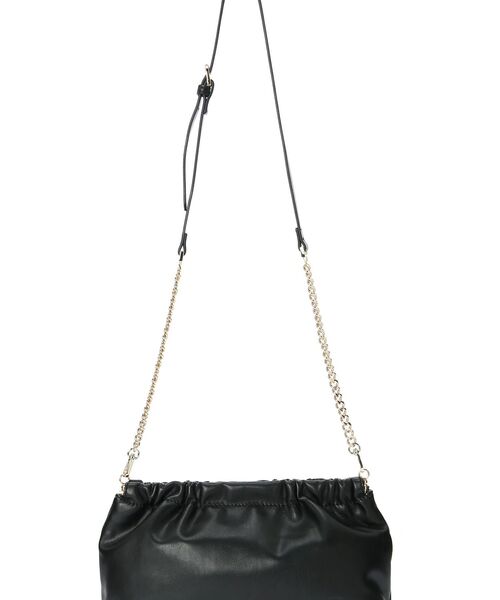 YECCA VECCA（イェッカヴェッカ）の「2wayギャザークラッチバッグ（エコバッグ/サブバッグ・レディース・ベージュ/シルバー/ブラック・FREE）」の12枚目の写真