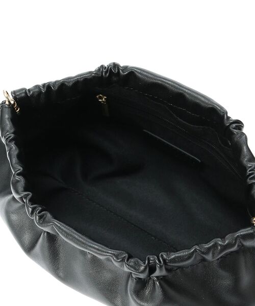 YECCA VECCA（イェッカヴェッカ）の「2wayギャザークラッチバッグ（エコバッグ/サブバッグ・レディース・ベージュ/シルバー/ブラック・FREE）」の13枚目の写真