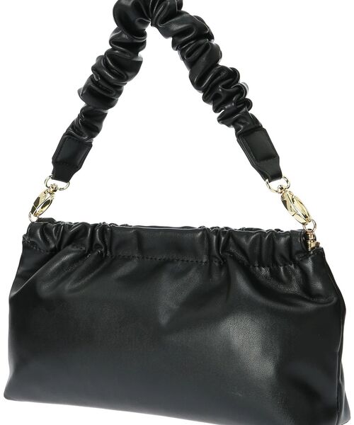 YECCA VECCA（イェッカヴェッカ）の「2wayギャザークラッチバッグ（エコバッグ/サブバッグ・レディース・ベージュ/シルバー/ブラック・FREE）」の15枚目の写真