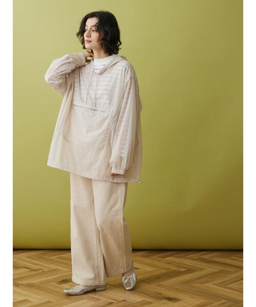 CRAFT STANDARD BOUTIQUE(クラフトスタンダードブティック)の「アノラックパーカー(パーカー・レディース・グリーン/ブルー/ベージュ・FREE)」の9枚目の写真