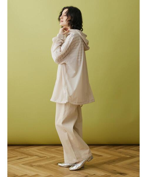 CRAFT STANDARD BOUTIQUE(クラフトスタンダードブティック)の「アノラックパーカー(パーカー・レディース・グリーン/ブルー/ベージュ・FREE)」の10枚目の写真