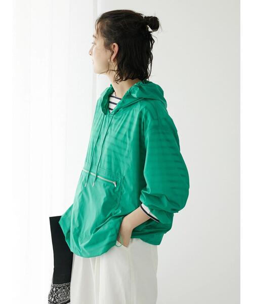 CRAFT STANDARD BOUTIQUE(クラフトスタンダードブティック)の「アノラックパーカー(パーカー・レディース・グリーン/ブルー/ベージュ・FREE)」の13枚目の写真