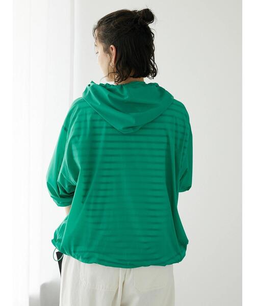 CRAFT STANDARD BOUTIQUE(クラフトスタンダードブティック)の「アノラックパーカー(パーカー・レディース・グリーン/ブルー/ベージュ・FREE)」の14枚目の写真