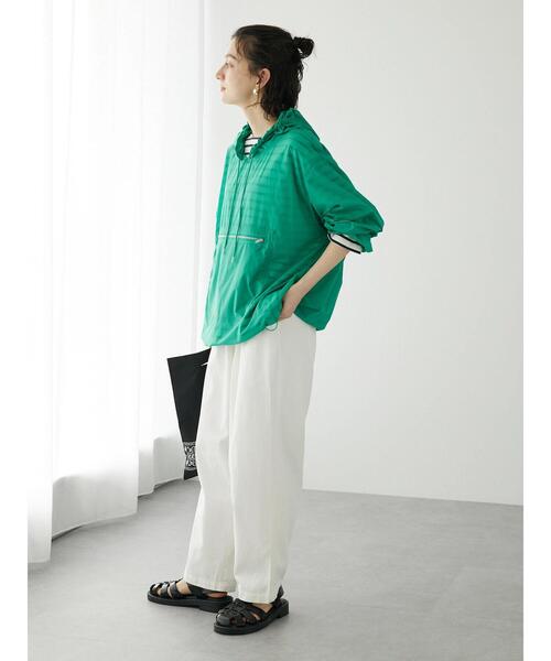 CRAFT STANDARD BOUTIQUE(クラフトスタンダードブティック)の「アノラックパーカー(パーカー・レディース・グリーン/ブルー/ベージュ・FREE)」の16枚目の写真