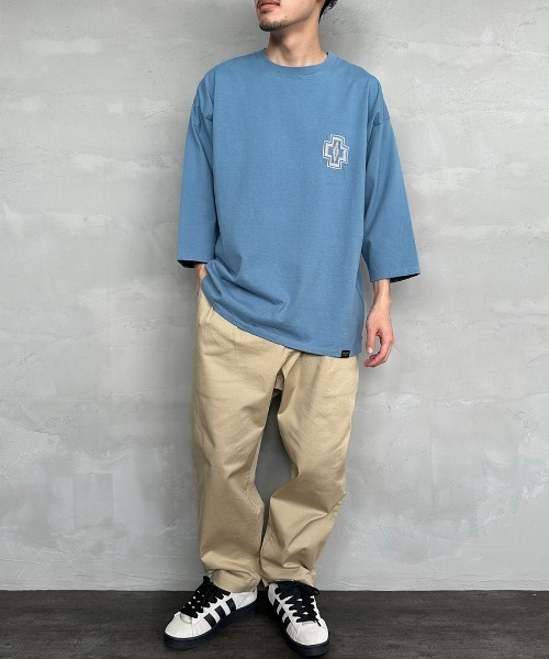 PENDLETON（ペンドルトン）の「[PENDLETON/ペンドルトン] 別注 ネイティブ柄バックプリント 7分袖Tシャツ（Tシャツ/カットソー・レディース・ホワイト/ブラック/ブルー・S/M/L/XL）」の14枚目の写真