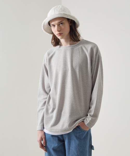 ABAHOUSE（アバハウス）の「【RUBEN/ルーベン】DNIM FRINGE METROHAT / デニム フリンジ メトロハット（ハット・メンズ・ブラック/ホワイト/インディゴブルー・フリー）」の6枚目の写真