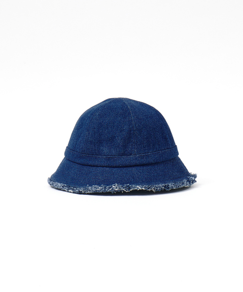 ABAHOUSE（アバハウス）の「【RUBEN/ルーベン】DNIM FRINGE METROHAT / デニム フリンジ メトロハット（ハット・メンズ・ブラック/ホワイト/インディゴブルー・フリー）」の8枚目の写真
