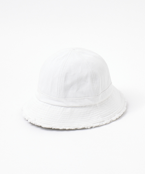 ABAHOUSE（アバハウス）の「【RUBEN/ルーベン】DNIM FRINGE METROHAT / デニム フリンジ メトロハット（ハット・メンズ・ブラック/ホワイト/インディゴブルー・フリー）」の13枚目の写真