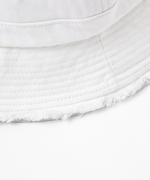 ABAHOUSE（アバハウス）の「【RUBEN/ルーベン】DNIM FRINGE METROHAT / デニム フリンジ メトロハット（ハット・メンズ・ブラック/ホワイト/インディゴブルー・フリー）」の14枚目の写真