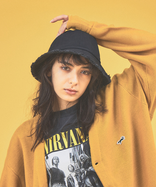 ABAHOUSE（アバハウス）の「【RUBEN/ルーベン】DNIM FRINGE METROHAT / デニム フリンジ メトロハット（ハット・メンズ・ブラック/ホワイト/インディゴブルー・フリー）」の16枚目の写真