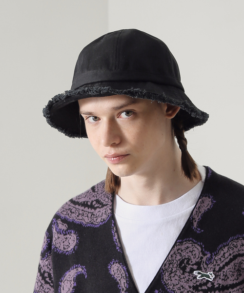 ABAHOUSE（アバハウス）の「【RUBEN/ルーベン】DNIM FRINGE METROHAT / デニム フリンジ メトロハット（ハット・メンズ・ブラック/ホワイト/インディゴブルー・フリー）」の17枚目の写真