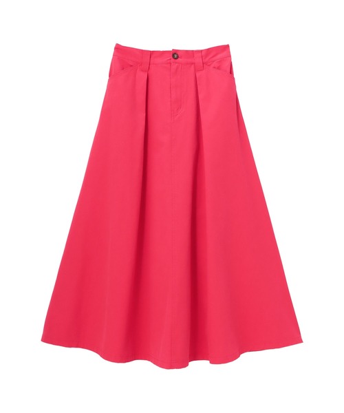 Settimissimo（セッティミッシモ）の「チノフレアロングスカート（スカート・レディース・レッド/ベージュ・FREE）」の15枚目の写真