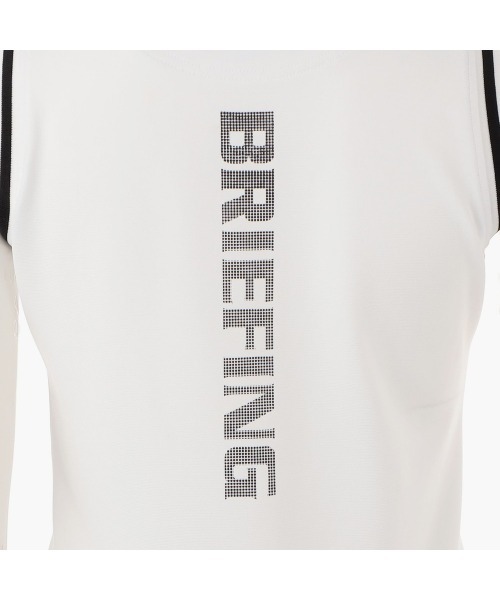 BRIEFING（ブリーフィング）の「【ブリーフィングゴルフ】WOMENS TOUR NO SLEEVE HIGH NECK（ポロシャツ・レディース・パープル/グレー/ブラック/オリーブ/ホワイト/ネイビー・M/S）」の8枚目の写真