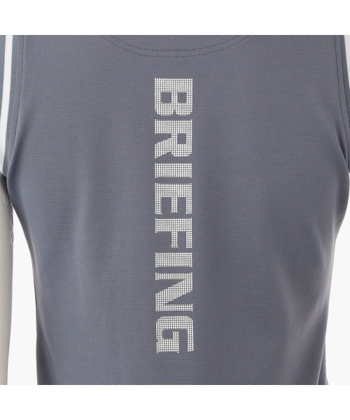 BRIEFING（ブリーフィング）の「【ブリーフィングゴルフ】WOMENS TOUR NO SLEEVE HIGH NECK（ポロシャツ・レディース・パープル/グレー/ブラック/オリーブ/ホワイト/ネイビー・M/S）」の21枚目の写真