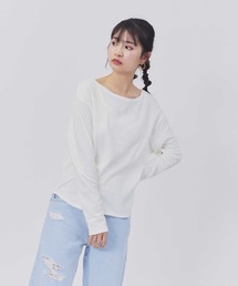 【BACK NUMBER】接結長袖Tシャツ