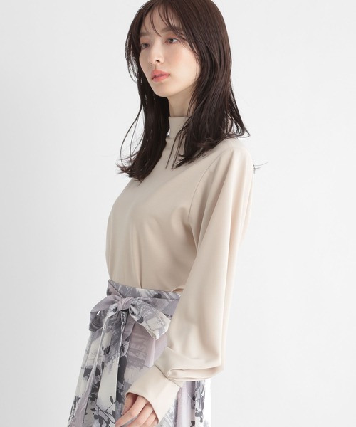 Andemiu(アンデミュウ)の「2WAYイソザイカット188364(Tシャツ/カットソー・レディース・ブラック/オフホワイト/ベージュ/ピンク・FREE)」の21枚目の写真