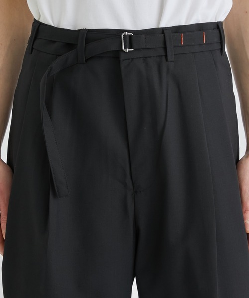Jieda（ジエダ）の「WOOL BELT SLACKS（スラックス）」 - WEAR