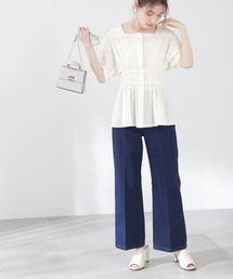 N.(N. Natural Beauty Basic) | 【S Size Line】◆フロントポケットストレートパンツ(デニムパンツ)