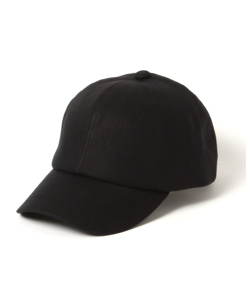 studio CLIP（スタディオクリップ）の「リネンベーシックキャップ（キャップ・レディース・キャメル/ライトグレー/ネイビー/ナチュラル/ブラック・FREE）」の2枚目の写真