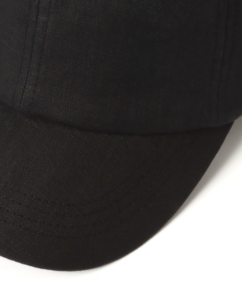 studio CLIP（スタディオクリップ）の「リネンベーシックキャップ（キャップ・レディース・キャメル/ライトグレー/ネイビー/ナチュラル/ブラック・FREE）」の10枚目の写真