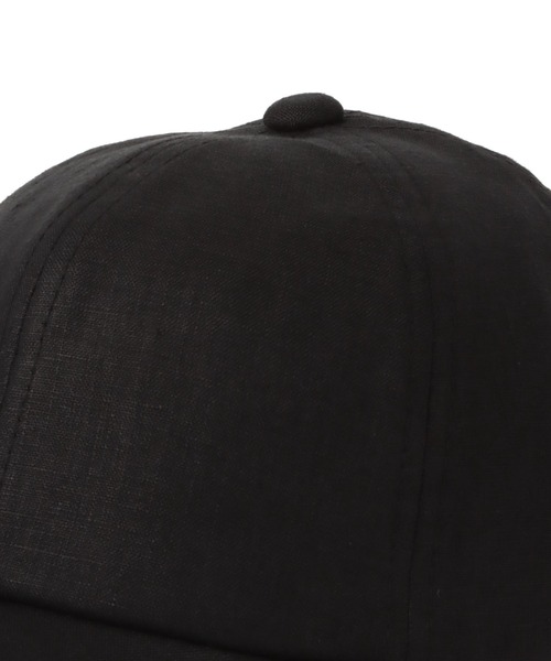 studio CLIP（スタディオクリップ）の「リネンベーシックキャップ（キャップ・レディース・キャメル/ライトグレー/ネイビー/ナチュラル/ブラック・FREE）」の11枚目の写真