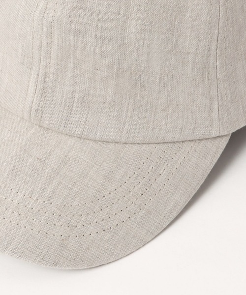 studio CLIP（スタディオクリップ）の「リネンベーシックキャップ（キャップ・レディース・キャメル/ライトグレー/ネイビー/ナチュラル/ブラック・FREE）」の15枚目の写真