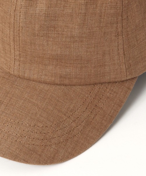 studio CLIP（スタディオクリップ）の「リネンベーシックキャップ（キャップ・レディース・キャメル/ライトグレー/ネイビー/ナチュラル/ブラック・FREE）」の16枚目の写真