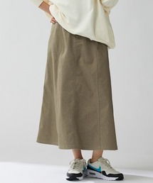 Le temps riche | ストレッチ素材ツイルロングスカート ＜Le temps riche＞(スカート)