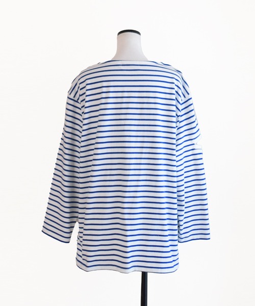 Marient（マリエント）の「ボーダースリットTEE（Tシャツ/カットソー・レディース・ブラック/ブルー/グリーン/オレンジ・FREE）」の21枚目の写真