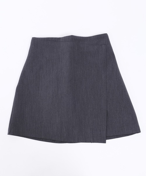 PHILLY（フィリー）の「アシメデザインミニスカート（スカート・レディース・ブラック/グレー・FREE）」の4枚目の写真