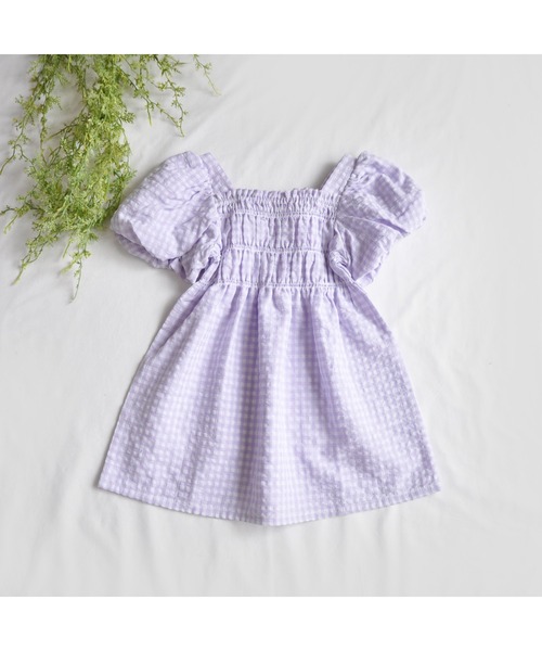 rose charm cotton race mini onepiece しの様 rose charm cotton race mini onepiece – BUNNY APARTMENT