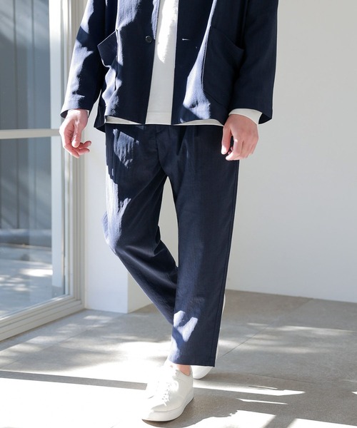GLOBAL WORK（グローバルワーク）の「爽快DRYタッチパンツ/163298（その他パンツ・メンズ・ホワイト系その他2/その他/ネイビー/グリーン系その他7/ライトグレー/ブラウン・X-LARGE/LARGE/SMALL/MEDIUM）」の16枚目の写真