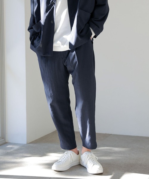 GLOBAL WORK（グローバルワーク）の「爽快DRYタッチパンツ/163298（その他パンツ・メンズ・ホワイト系その他2/その他/ネイビー/グリーン系その他7/ライトグレー/ブラウン・X-LARGE/LARGE/SMALL/MEDIUM）」の17枚目の写真