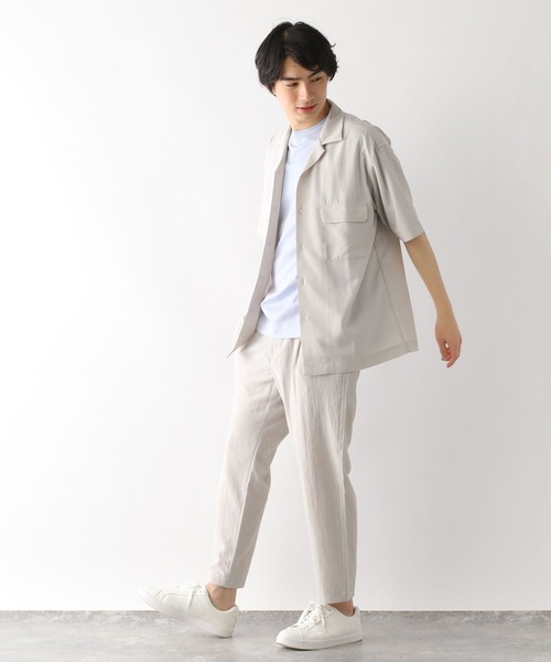 GLOBAL WORK（グローバルワーク）の「爽快DRYタッチパンツ/163298（その他パンツ・メンズ・ホワイト系その他2/その他/ネイビー/グリーン系その他7/ライトグレー/ブラウン・X-LARGE/LARGE/SMALL/MEDIUM）」の19枚目の写真