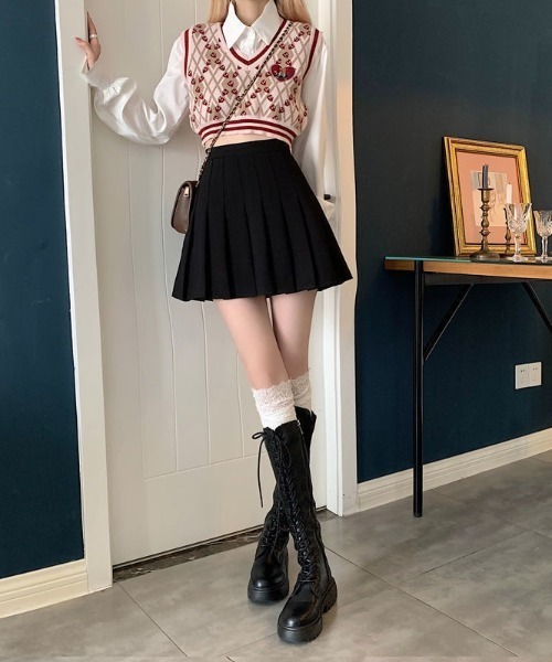 REBALANCE(リバランス)の「プリーツスカート ハイウェスト(スカート・レディース・A/B/C/D・SMALL/MEDIUM/LARGE)」の8枚目の写真