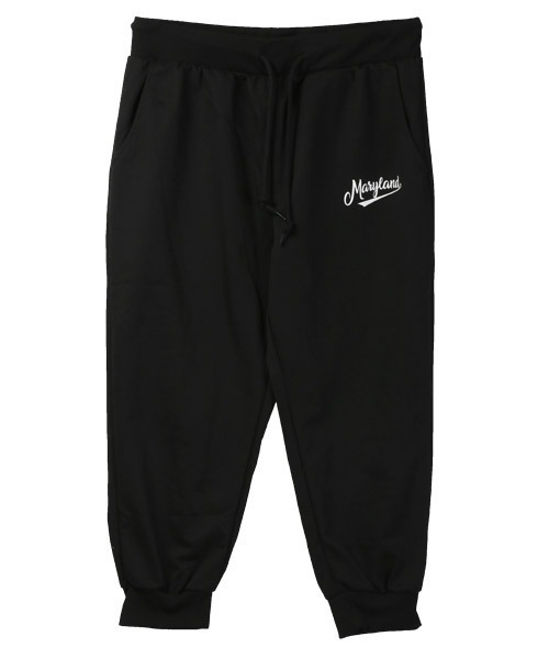 LUXSTYLE(ラグスタイル)の「ミニ裏毛スウェットクロップドパンツ(スウェットパンツ・メンズ・グレイッシュベージュ/杢グレー/ネイビー/ブラック・M/L/XL)」の13枚目の写真