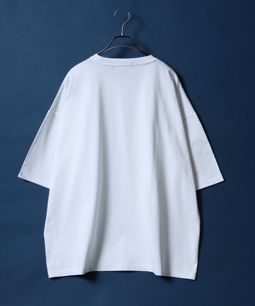 ANPAS(アンパス)の「ANPAS High Function Heavy Weight Big T-Shirt/ANPAS 別注 ヘビーウェイト ビッグシルエット Tシャツ UVカット 吸水速乾 接触冷感(Tシャツ/カットソー・メンズ・ブラック/グレイッシュベージュ/サックスブルー/チャコール/ホワイト・M/L)」の19枚目の写真
