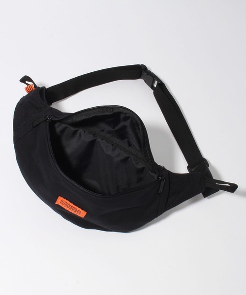 UNIVERSAL OVERALL（ユニバーサルオーバーオール）の「【UNIVERSAL OVERALL/ユニバーサルオーバーオール】スーベニアコットンウエストバッグ（ボディバッグ/ウエストポーチ・メンズ・ホワイト/ブラック・FREE）」の11枚目の写真