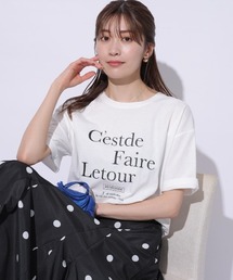 Apuweiser-riche（アプワイザーリッシェ）の「カラーロゴカットソー（T