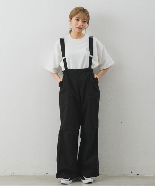 RETRO GIRL(レトロガール)の「サス付きミリタリーPT(その他パンツ・レディース・ブラック/グリーン/ナチュラル・FREE)」の22枚目の写真