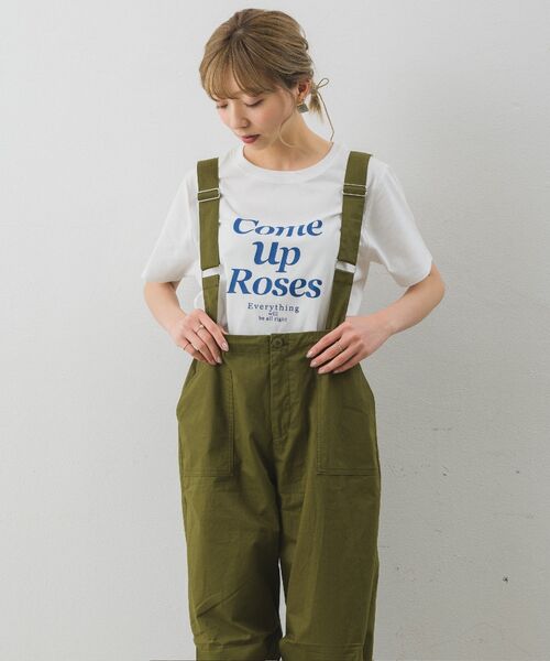 RETRO GIRL(レトロガール)の「サス付きミリタリーPT(その他パンツ・レディース・ブラック/グリーン/ナチュラル・FREE)」の13枚目の写真