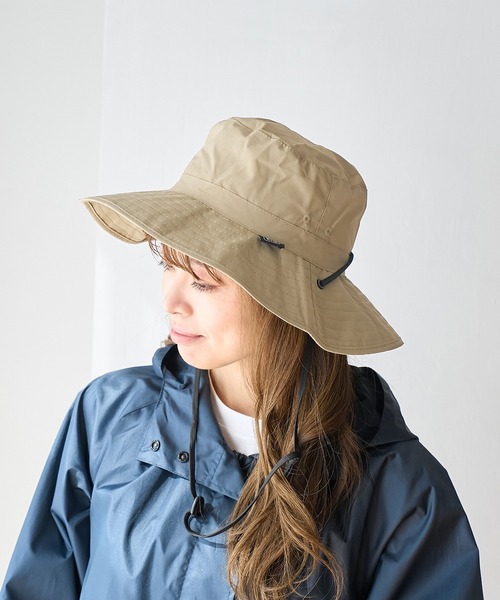 KiU（キウ）の「【KiU/キウ】WR UV HAT（ハット・レディース・ブラック/ベージュ・FREE）」の2枚目の写真