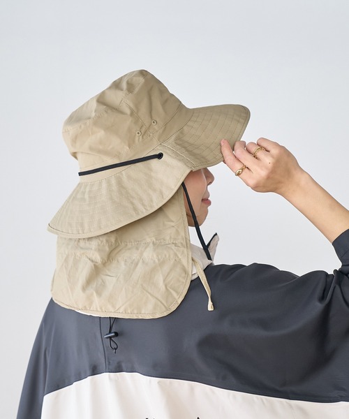 KiU（キウ）の「【KiU/キウ】WR UV HAT（ハット・レディース・ブラック/ベージュ・FREE）」の12枚目の写真