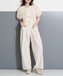 A de a.v.v | ワイドタックパンツ(その他パンツ)