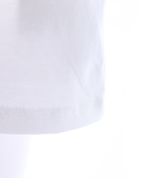 clear(クリア)の「配色プリントTシャツ (Tシャツ/カットソー・レディース・オフホワイト/ブラック/レッド・F)」の9枚目の写真