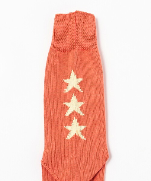 BEAMS BOY（ビームスボーイ）の「ROSTER SOX × BEAMS BOY / 別注 3スター ソックス NEW（ソックス/靴下・レディース・レッド系その他/イエロー・ONE SIZE）」の5枚目の写真