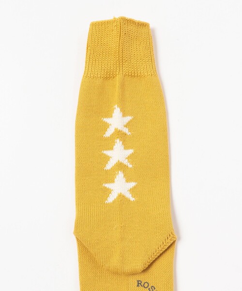BEAMS BOY（ビームスボーイ）の「ROSTER SOX × BEAMS BOY / 別注 3スター ソックス NEW（ソックス/靴下・レディース・レッド系その他/イエロー・ONE SIZE）」の9枚目の写真